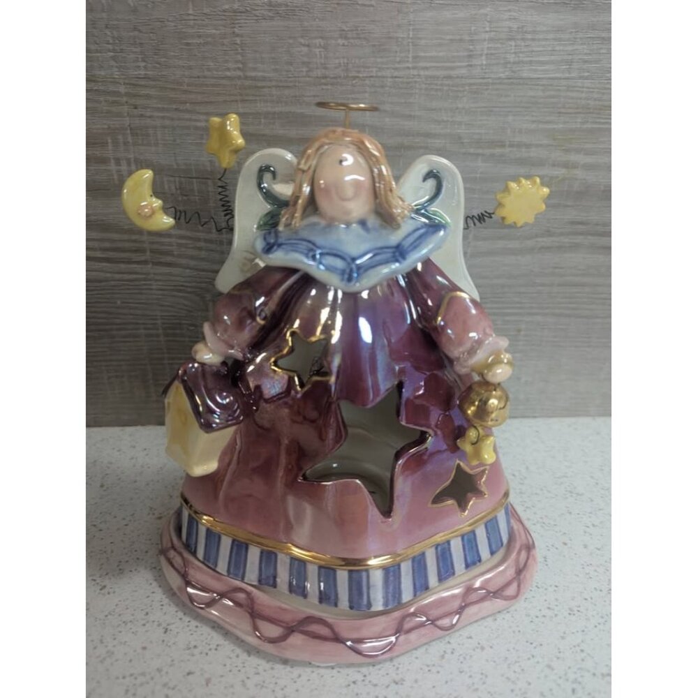 Boyds Bears "Luna Shimmerwings" J&J Angel votive